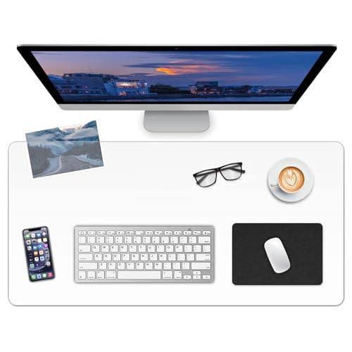 Clear Desk Mat, Non-Slip PVC Desk Protector Mat with Round Edge, Heat Resistant & Waterproof Clear Desk Writing Mat for Home and Office (47.2"*23.6") - size: 47.2"*23.6"