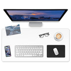 Clear Desk Mat, Non-Slip PVC Desk Protector Mat with Round Edge, Heat Resistant & Waterproof Clear Desk Writing Mat for Home and Office (23.6"*11.8") - size: 23.6"*11.8"