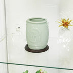 Wrapables Gifts & Décor 4.5 Inch Chinese Dragon & Phoenix Ceramic Vase