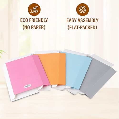 PROBENEX ICON Large | 4 PCS Faux Decorative Books for Home Decor | Not Real Books (Cardboard Boxes) | Coffee Table, Shelf Styling & Modern Aesthetic Accent Pieces for Living Room - color: Icon_large