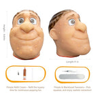 brenzo 2026 New Refillable Pimple Popping Toy – Big Head Squeeze Toy with Golden Hair for Stress & Anxiety Relief, Realistic Pus Burst Fidget Toy, Funny Gag Gift for Adults - style: B-yellow