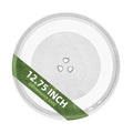 12.75" Microwave Plate Replacement for WB49X10129 GE Microwave Glass Plate, LG 3390W1A027A and Kenmore Microwave Glass Plate 1B71961H Compatible With WP8172138 12 3/4 inch Whirlpool Microwave Plate - size: 12.75" Small Coupler Hole