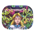 Tray - Multipurpose Metal Tray for Home Décor, Storage – Practical Small Metal Tray-Girl