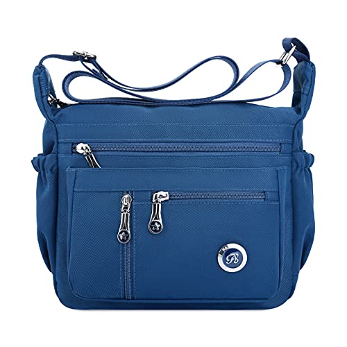 Purses and Shoulder Handbags for Women Crossbody Bag Messenger Bags - color: Large-navy