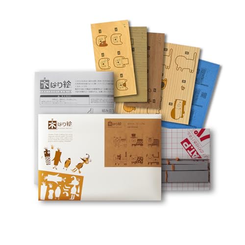 KINOWA Animal Art Kit Kiharie Cat Carnival Made in Japan