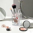 I'm Fine This Is Fine Acrylic Cosmetic Pencil Pen Holder Cup, Funny Raccoon Christmas Pen Holder Cup, Raccoon Lover Gifts for Women Men, Office Sarcastic Gifts for Women Men Colleague Boss - style: It's Fine B