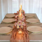 24 Pack Glass Small Bubble Vases, 4" W x3''H Clear Bowl Vases 12 Pcs, 2.6" W x2''H Round Candle Holders 12 Pcs, Mini Globe Vase Centerpiece for Wedding Party Home Decor