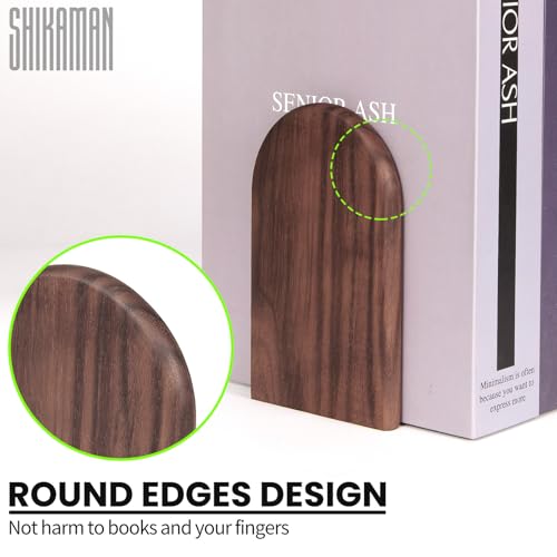 Book Ends,Bookends Wood Book Ends Universal Economy Bookend (16, Medium) - size: Medium