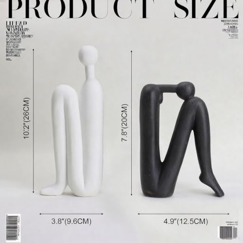 Book Ends Decorative for Shelves- Modern Bookends for Bookshelf Decor, Heavy Duty Book Holder and Book Stopper, Stylish Shelf Decorations and Bookends for Shelves