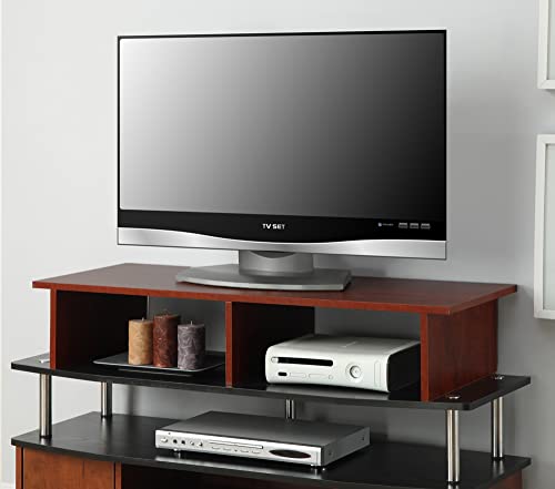 Convenience Concepts Designs2Go TV/Monitor Riser for TVs up to 46 Inches, Cherry - color: Cherry, size: Large
