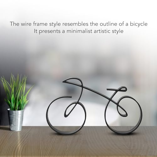 Pssopp Art Sculpture, Minimalistic Elegant Sculpture Desktop Sculpture for Home Living Room Bedroom Office