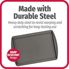 GoodCook Everyday Nonstick Carbon Steel 13” x 9” Baking Sheet Set, 3 Pack – Standard-Sized Carbon Steel Cooking Pans, Bakeware Set, Cookie Sheets for Baking, Oven Pan Set - size: 13" x 9" (3-Piece Set)