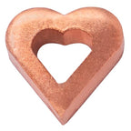Flower Food Alternative for Fresh Cut Flowers. Copper Charm Keeps Flower Water Clean and Clear. Just Place it in the Vase, Reusable (1) - color: Heart, size: Pack of 1