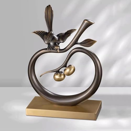 Statue Decorations Light Luxury High-end Copper Ornaments Home Foyer Decorations High-end Office Ornaments Home Decor Object