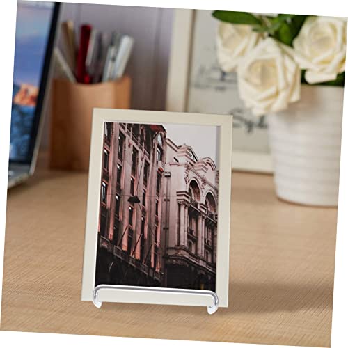 Happyyami 2pcs Modern Display Stand for Photos Books and Decorations Sturdy Minimalist Showpiece Holder for Use for Events and Celebrations