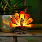6 Pack Metal Turkey Tealight Candle Holders Thanksgiving Tea Lights Candle Holders Turkey Tea Lights Thanksgiving Decorations Home Table Decoration