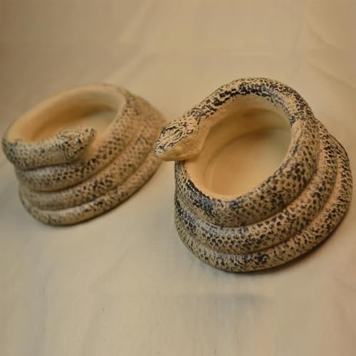 Coiled Snake Candlestick Candle Holder, Resin Tealight Candleholder, Serpent Sculpture, Ornament Garden Home Decorations(2Pcs)