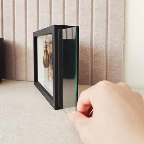 Pocket Watch Display Case,Wood Pocket Watch Box,Wall Cabinet Shadow Box,Keychain Display Case,Pocket Watch Display Storage Travel Case Organizer,Suitable for pocket watches,keychains,medals,1 pack.