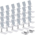 Wonderjune 12 Pcs Cell Phone Stand for Desk Phone Holder Stand Foldable Angle Height Adjustable Portable Holder Tablet for Office Travel Photography (White) - color: White