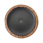 Wood Pillar Candle Holders 14 Inch Tall, Handmade Antique Brown Farmhouse Candle Holders for Pillar Candles, Natural Decorative Candlestick Holders, Rustic Candle Holder for Table Centerpiece