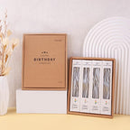 PHD CAKE 24-Count Silver Spiral Long Thin Birthday Candles, Cake Candles, Birthday Parties, Wedding Decorations, Party Candles - color: Silver