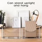 Yookeer 10 Pieces Acrylic Brochure Holder Stand Pamphlet Holder 8.5 x11 Clear Literature Display Rack Plastic Flyer Display Stand for Vendors, Brochure, Trifold, Magazine, Pamphlet, Booklets, Menu - size: 8.5"x11"