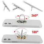 Bonoma Phone Ring Holder, 3 Pack Leopard Pattern Universal Finger Ring Stand Grip Kickstand Compatible with Smartphones and Tablets-Leopards - color: Leopard Pattern