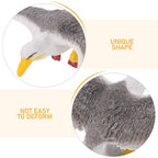 Hemoton Mini Seagull Ornament 3.14In Desktop Decoration Lifelike Bird Craft Sculpture for Indoor Outdoor Display Table Accent