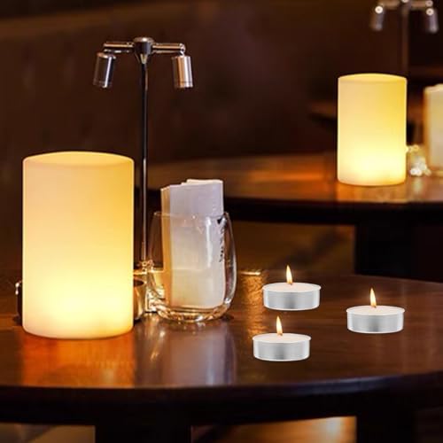 Aluminum Candle Bottom Shells 50Pcs Tea Light Cups for DIY Candle Making Portable Holders for Weddings Crafts and Outdoor Activities
