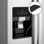 ABS Refrigerator Drip Catcher Tray for Refrigerators 4 x 9" Fridge Water Dispenser Drip Tray for Protects Water Spills and Maintain Hygiene Inside the Refrigerator
