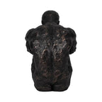 Sagebrook Home Modern Glam Resin Sculpture - Thoughtful Seated Figurine - Polyresin Metallic Bronze Finish - Elegant Home & Office Decor - Artful Accent for Living Room & Bedroom - 16" Bronze - size: 13.0" H