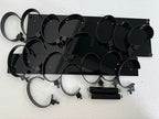 3-Tier Watch Display Stand Organizer, 24 Piece Jewelry Holder Rack, Black