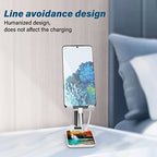 Maple Tree Foldable Phone Stand for Desk, Adjustable Angle View Holder for iPhone, Samsung & Other Smartphones - color: Maple Tree