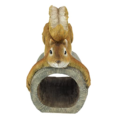 CRASH THE SQUIRREL RAIN GUTTER - style: Crash the Squirrel