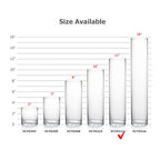 WGVI Quality Thick Weighted Clear Cylinder Glass Vases, 3" W x 12" H, Skinny Bud Vase Narrow Floral Bouquet Flower Arrangements Storage Container Candle Holders Decorative Accents, 1 Piece - size: 3"x12"H