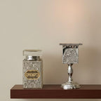 Crystal Besamim Spice Holder Havdalah Parent 3.2" Tall Fine Laser Cut - color: Besamim Holder 5