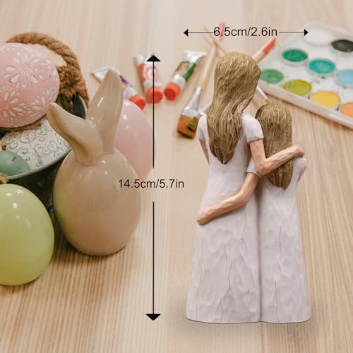 Daughter Gifts from Mom, Daughter Birthday Gifts, Sculpted Hand-Painted Figurine - color: Daughter Gifts