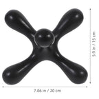 Abstract Sculpture Wear-Resistant Art Decor Black Minimalist Geometric Home Accent Modern Household Craft Decoration for Living Room and Office Display