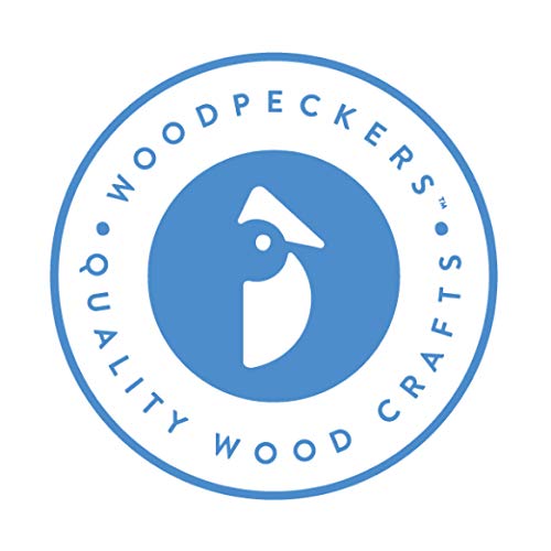 Wood Canvas Cradled 8 x 12 inch, Pack of 3 Blank Wood Panels for Painting, DIY Signs, Framing, Shadow Box, & Tray Crafts, by Woodpeckers