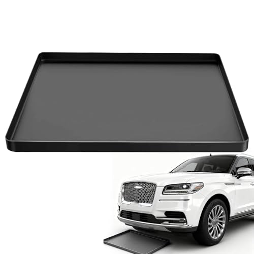 Oil Drip Mat for Under Car, 34x22in Silicone Oil Spill Mat for Garage Floor, No Splatter Non-Slip Oil Drip Pan Driveway Oil Catch Tray,Protect Garage Surface from Spill & Stain-Black - color: Black