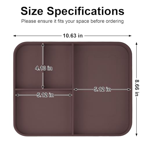 VOVIPO Faux Leather Valet Tray,with 2 in 1 Wireless Charging Compitable With iPhone/17/16/15/15 Plus/15 Pro/15 Pro Max/14/13/12/Wireless earphones,Office/Home Desk Organizers Tray-Brown - color: Brown
