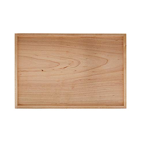 pandapark Wood Organizer Tray,Black Walnut,Desk & Drawer Storage Box (Maple Master) - color: Maple Master-4