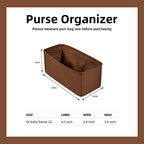 DGAZ Silk Purse Organizer Insert For Hermes Kelly Danse 22 bag，Silky Smooth Bag Organizer，Luxury Handbag & Tote Shaper（Gold，22） - color: Gold