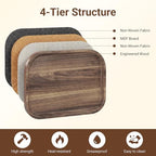 Adjustable Height TV Dinner Tray Table for Eating, 360°Swivel Small C Shaped End Side Table for Living Room, Bedroom,Hospital, Couch Armrest Table that Slide Under Sofa, Bed, Desk - style: Oval-Adjustablle Height