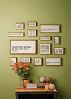 Primitives by Kathy Rustic Farmhouse Decor - Inspirational Wall Art, Wooden Table/Shelf Decor, Boho Kitchen Accessories 5”x7” - style: Not A Taco Inset Sign