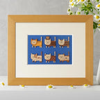 KINOWA Animal Art Kit Kiharie Cat Carnival Made in Japan
