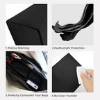 DGAZ Silk Purse Organizer Insert For GYARD Hobo Bags,Silky Smooth Bag Organizer，Luxury Handbag & Tote Shaper(Black) - color: Black