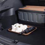 Boot Tray 2 Packs All Seasons Multi-Purpose, Waterproof Boot Trays for Entryway Indoor & Outdoor, Non-Slip Shoe Tray, 16.7"x12.8",Brown - color: Brown
