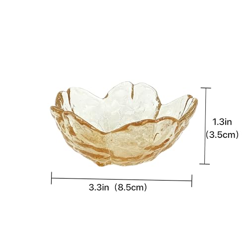 Mini Flower Ring Plate Jewelry Storage Tray Ring Holder for Dressing Table, Bedside Table, Room Bathroom Decoration, Cute Valentine's Day Christmas Birthday Gift for Women (orange flower) - color: orange Jewelry Tray and Flower Base