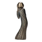 Veronese Design 8 Inch Edvard Munch The Scream Antique Bronze Finish Sculpture Art Figurine
